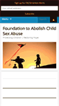 Mobile Screenshot of abolishsexabuse.org